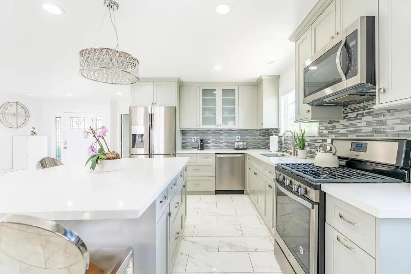 New Luxury Entertaining House With Pool Spa Sauna Tesla Charger Pets Los Angeles Buitenkant foto
